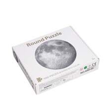 Rompecabezas de luna llena grande y redondo de 1000 piezas, rompecabezas educativo y desafiante de luna llena para jugar en familia - Multicolor - Ver 6