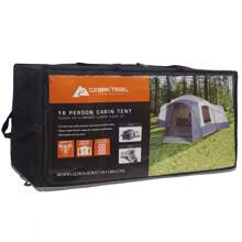 16-Person Cabin Tent For Camping With 2 Removable Room Dividers - 1 - View 2