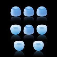8pcs Universal Silicone Earphone Covers, Pure Silicone Ear Tips, Colorful Silicone Earbuds, In-Ear Headphone Ear Sleeves, Soft & Comfortable, Washable & Easy To Clean (8pcs/Pack) - Multicolor - View 11