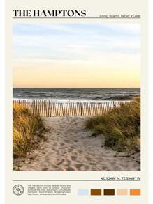 1 pieza Póster de escena de viaje a Nueva York con pintura en lienzo de las Montañas Catskill, Central Park y el Valle del Río Hudson para decoración de oficina y hogar sin marco