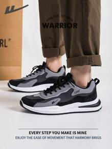 Warrior Men's Breathable Sports Shoes Spring And SummerLightweightComfortableBreathableModest Style Casual Yet SleeksneakersApplicable Throughout The Yearwear-ResistingAll-Day WearTraining SneakersRunning Shoes