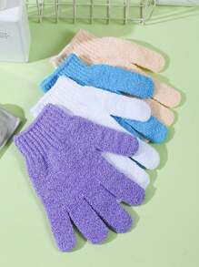 Exfoliating Gloves, 10 Colors Double Sided Exfoliating Gloves For Beauty Spa Massage Skin Bath Body Scrub Bath Accessories. Exfoliating Bath Gloves, 100% Nylon, 12 Colors Reversible Exfoliating Gloves For Beauty Spa Massage Skin Bath Body Scrubs Bath Accessories. Back To School