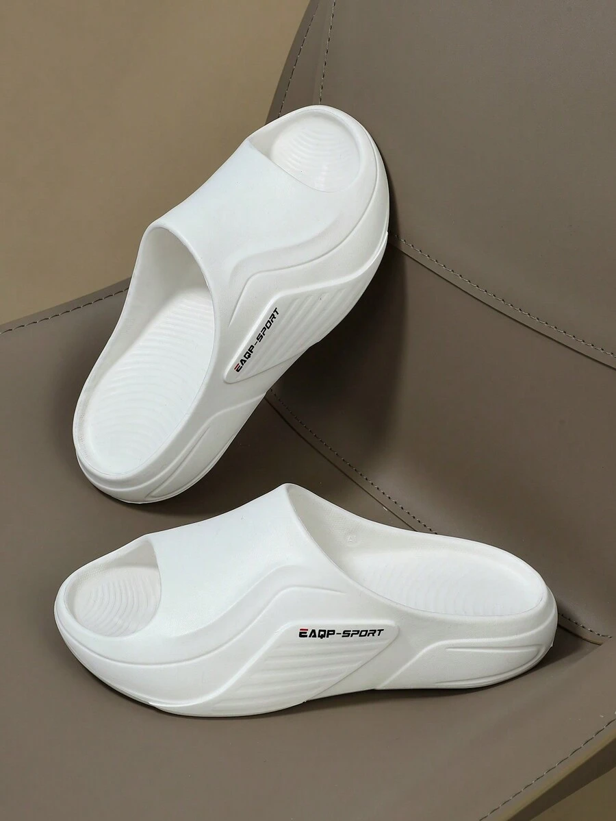 Men's New EVA Sports Slide Slippers, Casual Strap Sandals For Summer Home, Fashion Soft Bottom Non-Slip Outdoor Beach