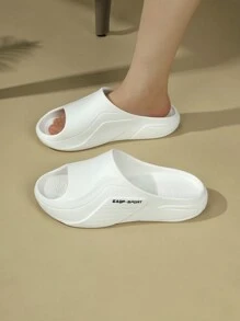 Men's New EVA Sports Slide Slippers, Casual Strap Sandals For Summer Home, Fashion Soft Bottom Non-Slip Outdoor Beach