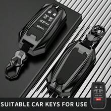 适用于丰田钥匙包汽车罩链壳环凯美瑞塔科马 Fortuner Venza Grand Highlander RAV4 XSE Prime Land Cruiser Prius Corolla Verso - 黑色 - 查看 23