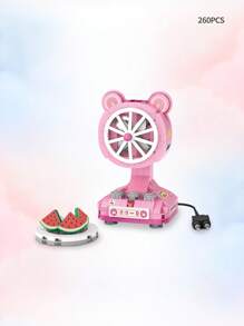 LOZ Mini Bauklötze Spielzeug Sets: Waschmaschine, Fernseher, Brotbackautomat, Wasserkocher, Ventilator, süße Cartoon Kühlschrank Modelle, geeignet für Heimdekoration, Weihnachts-/Geburtstagsgeschenke - Verschiedenfarbig - Übersicht 12