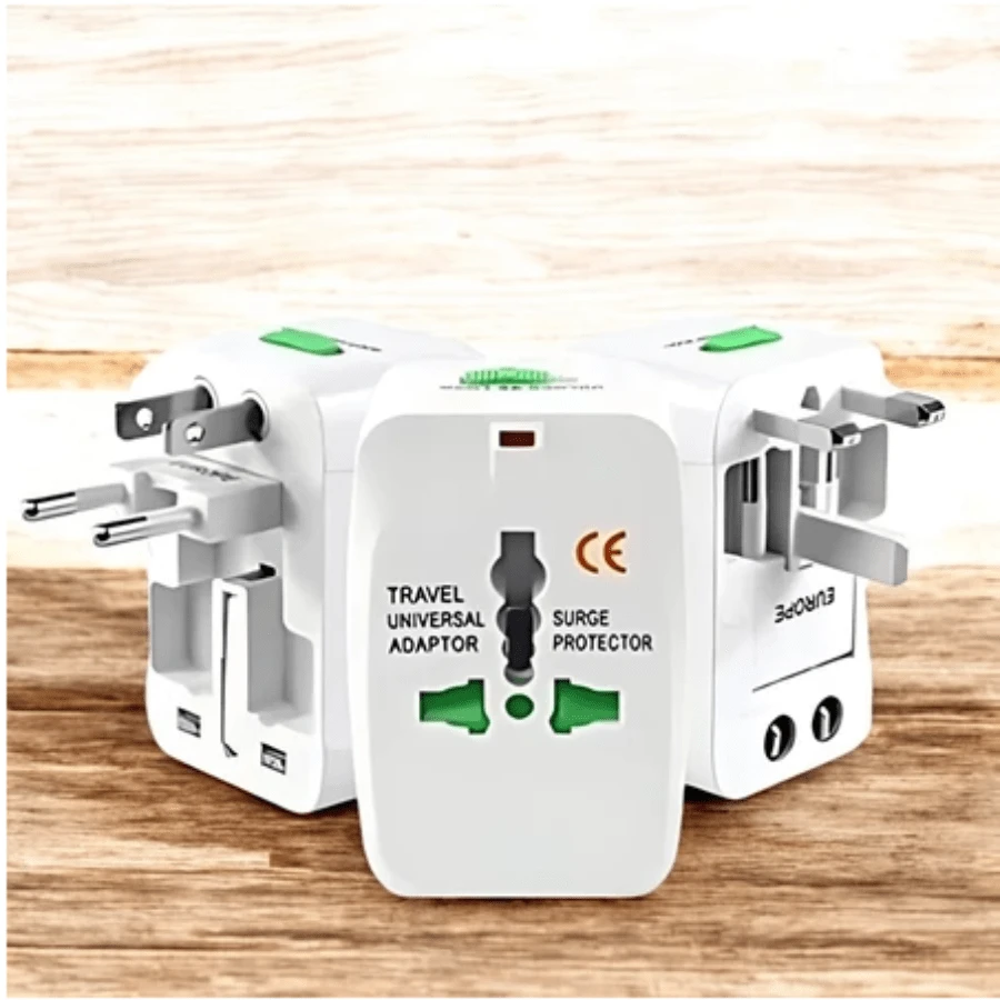 Adaptador Tomada Universal Internacional Viagem + 150 Países