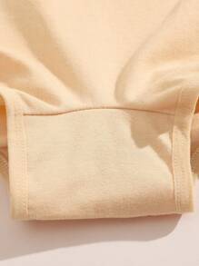 4pcs/Pack Women Breathable Friction Reducing Colored Shorts For Medium Waist Sports And Fitness