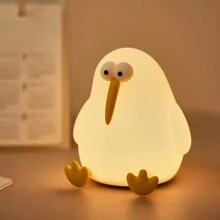 1pc Cute Dinosaur, Unicorn, Peculiar Bird LED Lamp, Soft Skin-Friendly, Silicone Material, TYPE-C Charging, 3-Level Dimming, Suitable For Bedroom, Nursery, Home Decor, Desk Decor, Lovely Gift For Friends, Boys, Girls, Infants