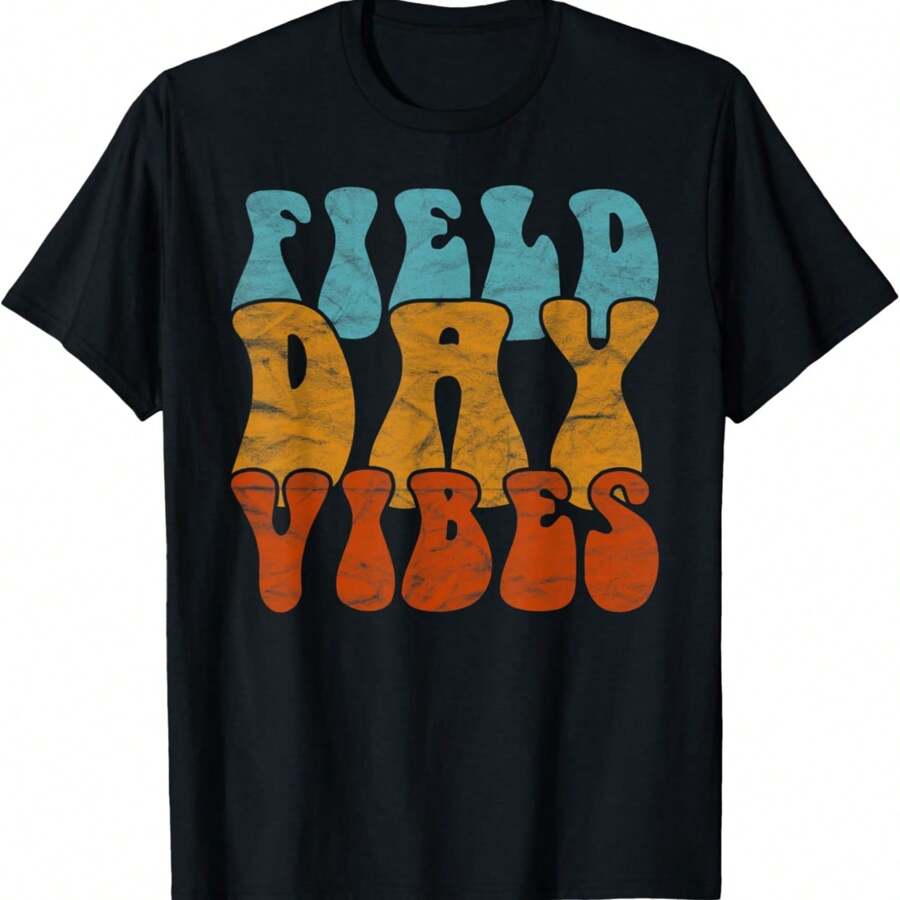 Retro Field Day 2023 Last Day Of School Field Day Teacher T-Shirt