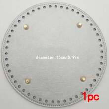 1pc/2pcs/3pcs PU Elliptical Handbag Bottom Plates, DIY Handmade Woven Tote Bag Bottom Accessory Materials - Multicolor - View 12