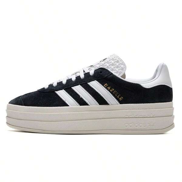 Adidas Originals GAZELLE BOLD W Clover Women's Shoes Sports Shoes Lightweight Wear-Resistant Low-Top Thick-Soled Casual Shoes HQ6912