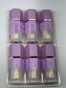 6Pieces/1 box ,Líquido fluorescente para body - púrpura - Ver 4