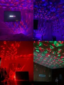 Star Projector, Starry Sky Night Light, Multi-Color LED Starlight Lamp, Use For TV Backlight And Home Bedroom Decor