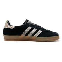 Adidas Originals 女式 GAZELLE INDOOR W 舒适透气运动休闲鞋 JI2755 - 黑色/奇妙白色/樹脂黃 - 查看 8