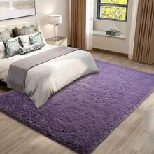 Merelax Soft Modern Indoor Shaggy Area Rug For Bedroom Livingroom Dorm Kids Room Home Decorative, Non-Slip Plush Fluffy Furry Fur Rugs Comfy Nursery Accent Floor Carpet 2x3 Feet, Grey - Grey-purple - 查看 6