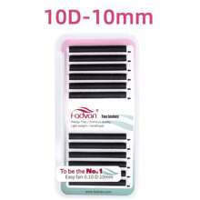 FADVAN Fadvan Easy Fanning Eyelash 0.05/0.07/0.10 C/D 9-17mm 15-20mm Mix Extensions Blooming Eyelashes Flare Eyelashes Russian Volume Auto Fan Eyelashes Natural Cilia Silk Lashes ,Natural, Lash Tech Supplies