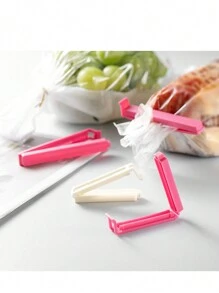 12pcs/Set Sealed Bag Clips, Multicolor Set