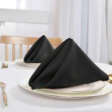 Cocktail Napkins Paper - Quality Black Beverage Napkins - Restaurant, Event, Bar Napkins - Perfect Size Dessert Napkins - Party Napkins Bulk - Elegant Wedding Napkins Disposable