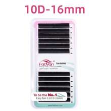 FADVAN Fadvan Easy Fanning Eyelash 0.05/0.07/0.10 C/D 9-17mm 15-20mm Mix Extensions Blooming Eyelashes Flare Eyelashes Russian Volume Auto Fan Eyelashes Natural Cilia Silk Lashes ,Natural, Lash Tech Supplies