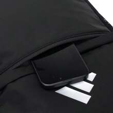Adidas SP BP 二合一背包，休闲包 JE3224，男女通用 - 黑色/金屬銀 - 查看 6