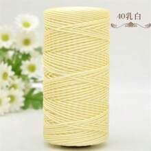 2 Pcs 1.5mm X 240 Yards Nylon Mesh Cord, 2 Pieces Set, Versatile Crafting Yarn Suitable For Knitting, Crochet, Hats, Bags, Wallets, Shoes, Plant Hangers, 100% Nylon, Multi-Color Options