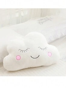 1pc Christmas Decor New Plush Cloud, Moon, Star, Raindrop Throw Pillow, Soft Cushion, Cloud Plush Doll, Children Gift - Multicolor - View 18