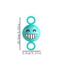 LED Light-Up Spinning Pull-String Ball Toy, Cute Candy Shape, DIY Rotating Flying Ball, Nostalgic Toy, Stress Relief Toy, Suitable As Gift For Children