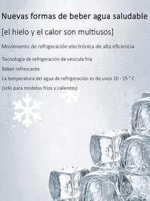 Máquina Inteligente de Agua Caliente con Control de Temperatura - Uso Dual de Agua Caliente y Fría, Hervido a Temperatura Constante - Plateado - Ver 5
