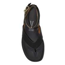 Sandália vizzano flatform amarração papete feminina ORIGINAL 6506.103 - Preto - Visão 4