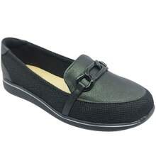 Modare Women's Casual Shoes With Chain Detail - màu đen - Xem 1