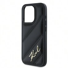 Karl Lagerfeld Case Funda Karl Acolchada Para iPhone -original - Negro - Ver 6