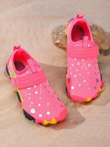 Pantofi Streamwalk pentru copii, pantofi de apă ușori, anti-alunecare, cu talpă din cauciuc, potrivire respirabilă și cu uscare rapidă pentru exterior, înot, surfing, yoga, plajă, pantofi desculți pentru băieți, pantofi pentru drumeții în aer liber cu uscare rapidă, pantofi sport casual pentru exterior - Roz fierbinte - Vizualizare 5