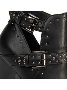 Land Lady Boot Texan Studs 8cm 1141960 - Black - View 5