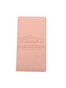 Car Registration & Insurance Card Holder And Women Auto Glove Box Organizer Document Wallet Faux Leather Manual Folder For Men Wallet Mini Wallet Purse Wallet Card Wallet