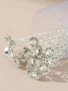 Bộ phụ kiện tóc phong cách Boho lấp lánh 20/40/50 món, bao gồm đá đính, ngọc trai giả và kẹp tóc hoa cho đám cưới, tiệc tùng và chụp ảnh. Kẹp tóc, trâm cài tóc và ghim cài bó hoa cô dâu cho việc tạo kiểu tóc, phụ kiện ngày Valentine. - Nhiều màu - Xem 5