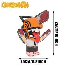 Crunchyroll 1PC Officially Licensed Denji Figural Bank Metamorphosis Exquisite Craft Animation Peripheral New Favorite Creative Deposit Box Financial New Choice Public Security Demon Hunter