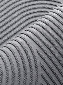 1pc Grey Striped Geometric Vintage Doormat, Modern Style All-Season Entrance Mat Made Of Polyester, Fade-Resistant, Low Profile, Non-Slip, Easy To Clean, Suitable For Patio, Indoor, Outdoor, Corridor, Garden Decor, Thick Entryway Decor Bathroom Kitchen Decor - Grey - View 11