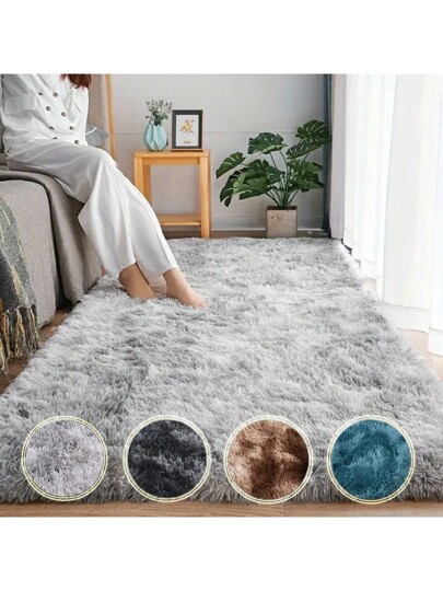 Living Room Bedroom Rug, Area Fluffy Vloerkleed Piece Tie Dye, Zachte Fuzzy Moderne Vloer Kids Boy Girl Room, Plush Dorm Home Aesthetic Birthday Graduation
