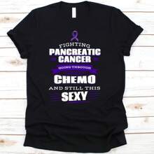 Fighting Pancreatic Cancer Shirt, Pancreatic Cancer, Cancer Awareness, Cancer Port, Purple Awareness, Pancreatic Shirt