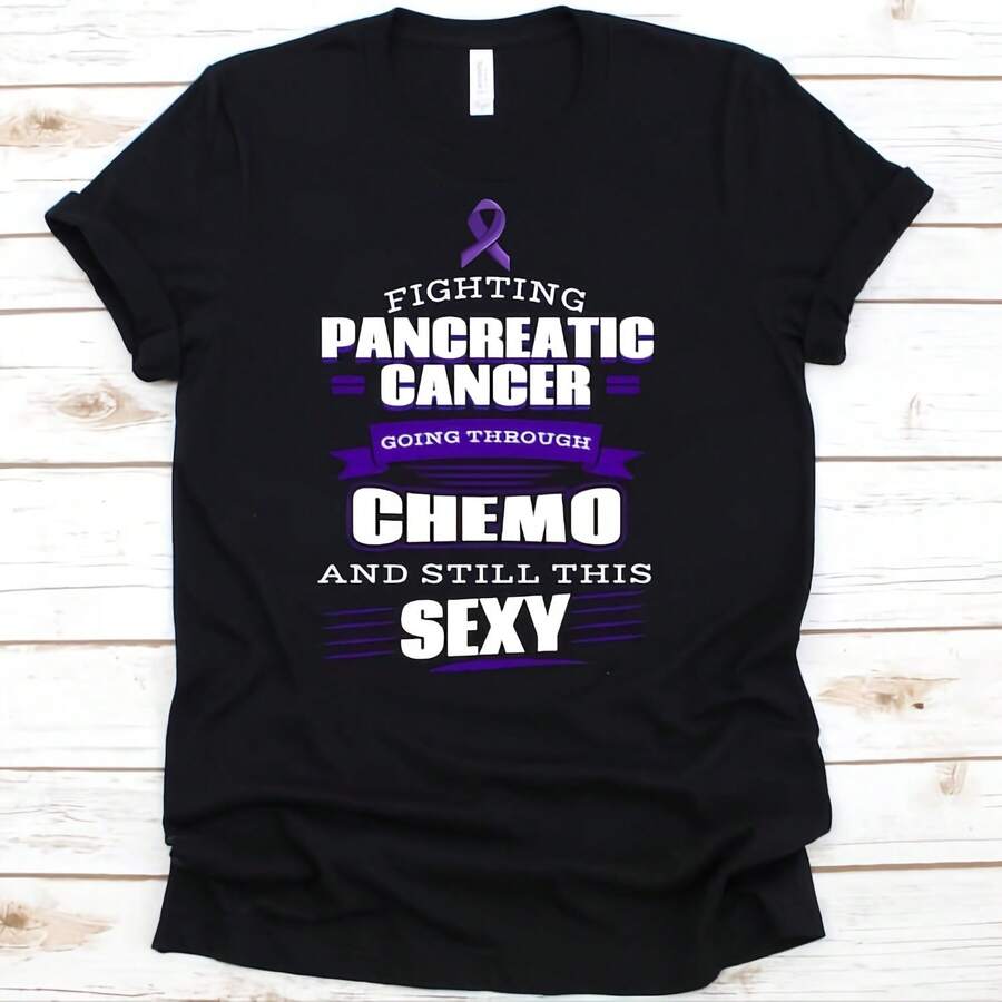 Fighting Pancreatic Cancer Shirt, Pancreatic Cancer, Cancer Awareness, Cancer Port, Purple Awareness, Pancreatic Shirt