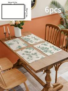 印花布餐垫 双层隔热餐桌垫 杯垫 碟垫 碗垫 锅垫 家用餐垫