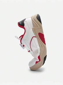 Balabala Boys' Low-Cut Sports Sneakers, Anti-Slip Stylish Spring/Fall Shoes - Light Khaki - View 6