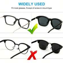 4~10pcs Soft Silicone Nose Pads - Anti-Slip, Enhanced Air Chamber For Full Plastic Frames, Odorless Eye Care Accessories