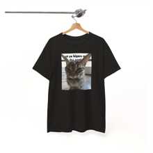 Cat Funny Meme Shirt, Cat Shirt, Meme Shirt - Black - View 1