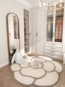 Style Ins ! Tapis de luxe personnalisé mode haute qualité en fausse cachemire, motif de rose nouvelle polyvalent et élégant. Tapis pour berceau, chevet, salon, chambre, salle à manger, buanderie, entrée. Plusieurs tailles, couleurs vives, texture douce et délicate de haute qualité, peau-friendly