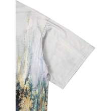 Women's All Over Print Crew Neck T-Shirt Short Sleeve Tops Women Clothes SOFIA'S CHOICE Women's Oversized Tie Dye Shirts Crewneck Short Sleeve T Shirt Casual Summer Tee Tops Women'S Day Gifts For Mother Sister Or Female Friend Girlfriend Suitable For Gatherings Daily Activities Work Leisure Entertainment Beach Travel Show Personality And Fashion Attitude - 淺綠色印花 - 查看 3