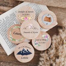 Personalized Bottle Openers, Bulk Wedding Favors, Fridge Magnet Wooden Bottle Openers, Customized Name Bottle Openers, Souvenir Party Favors