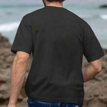 Eepy Cat, Silly Sleepy Cat Meme T-Shirt, Unisex Funny Meme T-Shirt - 黑色 - 查看 2