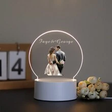 1pc, Custom Personalized Name Nightlight, Custom Birthday Gift, Custom Friend Gift, Gift For Girlfriend, Custom Bedroom Decoration, Custom Party Decoration, Party Decoration, Custom Nightlight Valentine's Day Gift